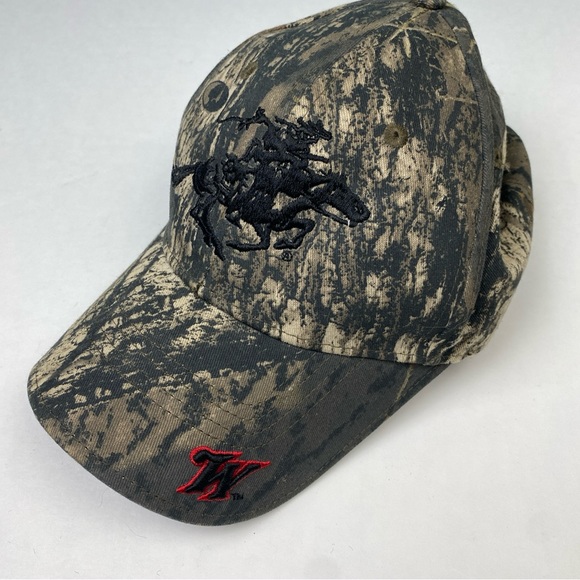 Casquette Baseball Winchester Logo Brodé - Camouflage Marron - Toile Ajustable - Unisexe